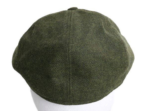  アイルランド製 マクロス ツイード ウール ハンチング キャップ メンズ レディース XL 帽子 シンプル 無地 大きいサイズ ハンチング 帽子