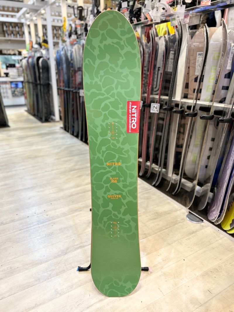 即納】メンズ スノーボード 板 156wcm NITRO SLASH ナイトロ