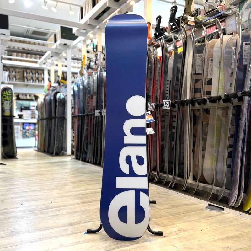 即納】メンズ スノーボード 板 155cm ELAN OUTLAND WHITE エラン 25-26