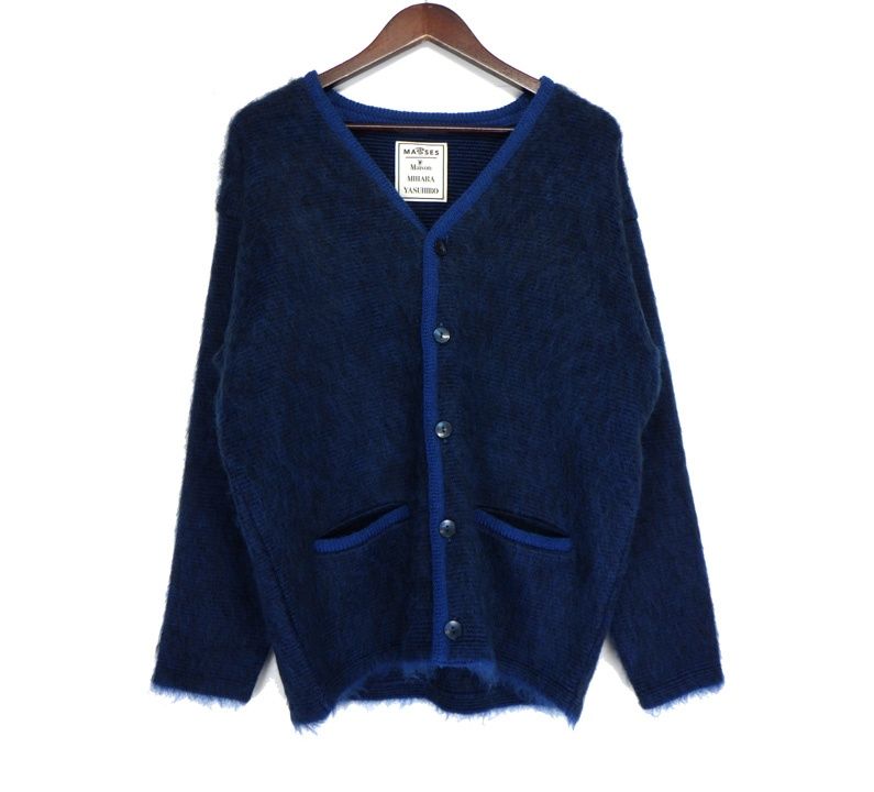 メゾンミハラヤスヒロ Maison Mihara Yasuhiro × マシス MASSES 25AW Mohair Knit Cardigan C15CD047 モヘア ニット カーディガン 44968