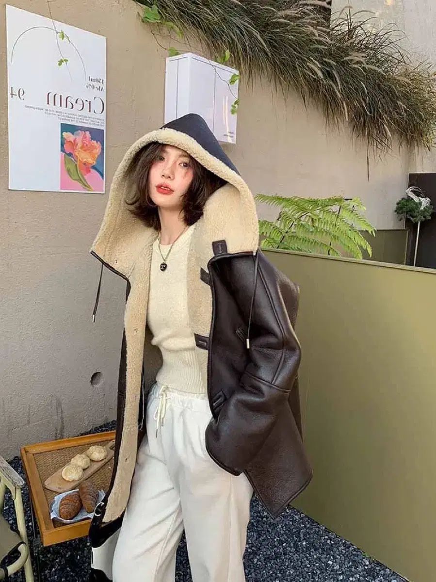 リアルシープスキン フードムートン