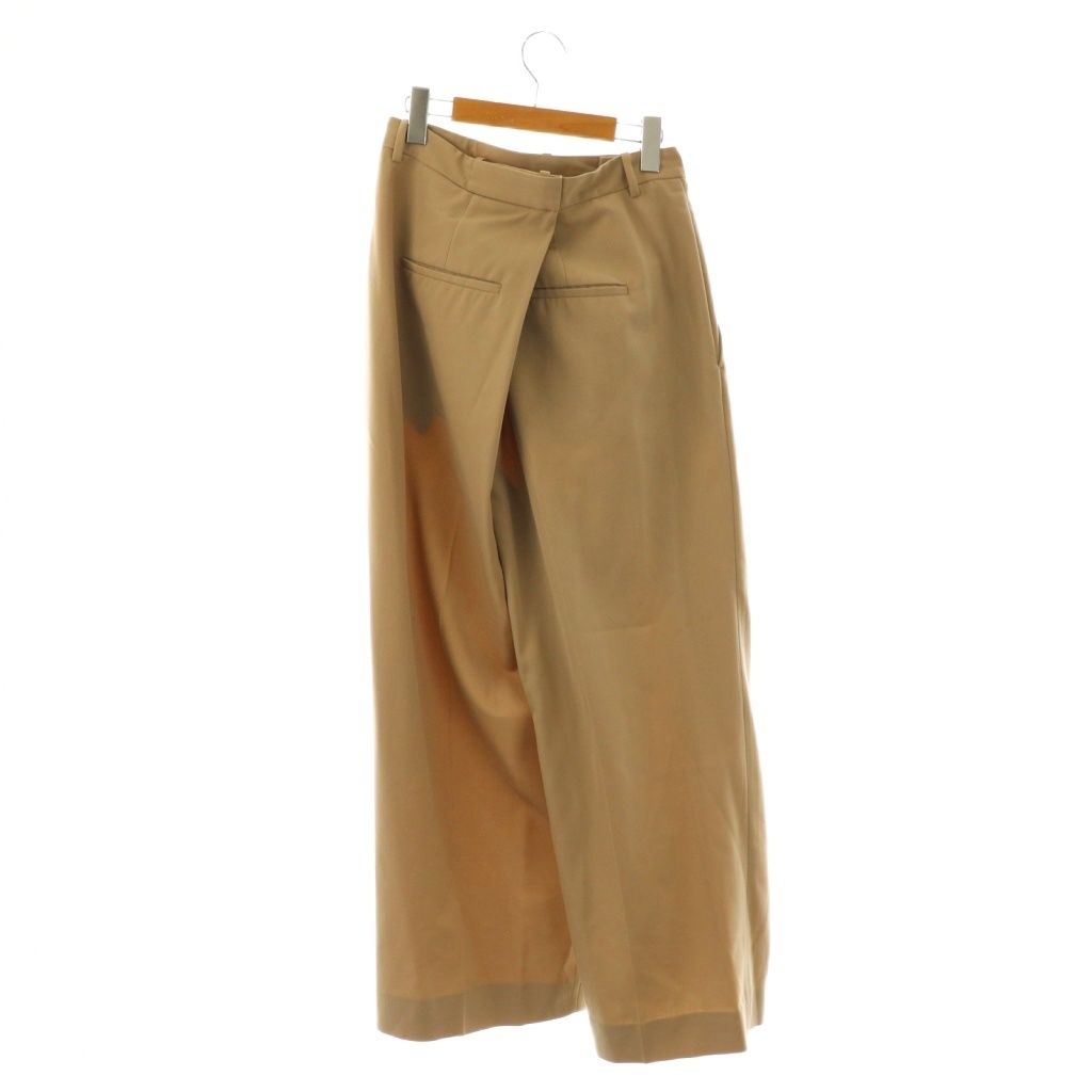 メゾンマルジェラ 1 Maison Margiela 1 ワイドタックスラックパンツ スラックス 40 ベージュ AT OS