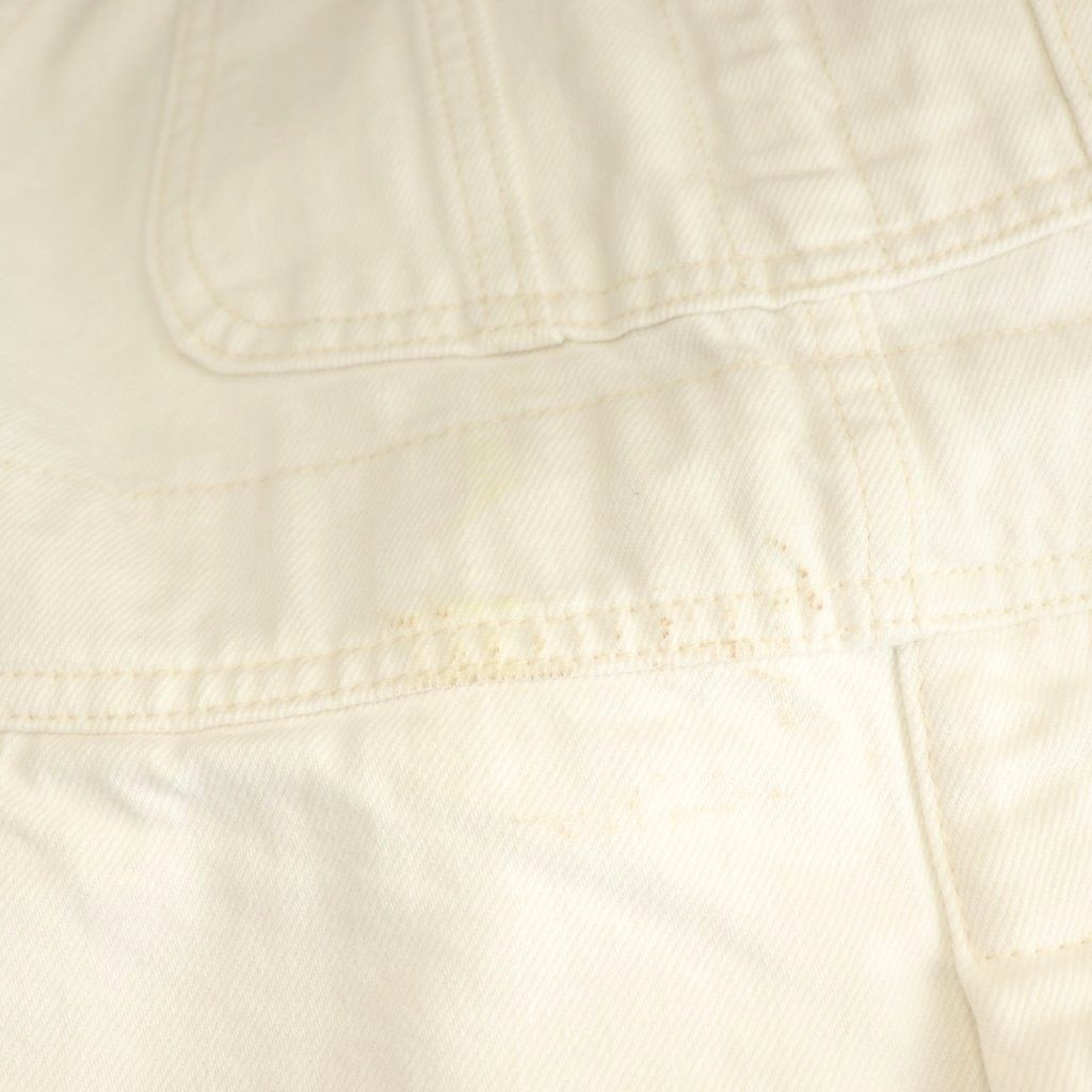 ロンハーマン ヴィンテージ R.H. Scallop Denim Overall オーバーオール サロペット XS 白 CX OS FORTGASGNV_COM_BR