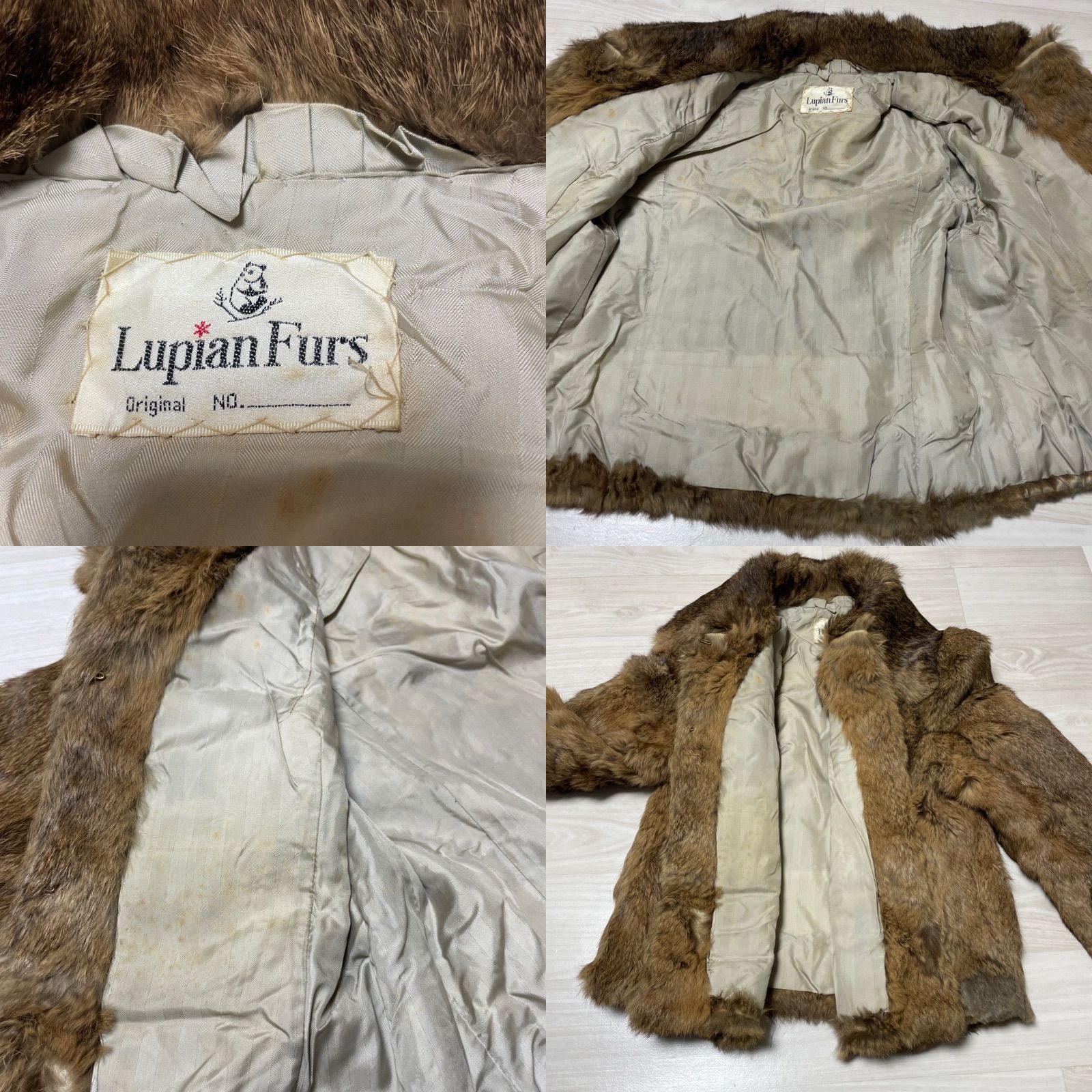 Lupian Furs ルピアンファーズ 毛皮コート ブラウン系 - メルカリ