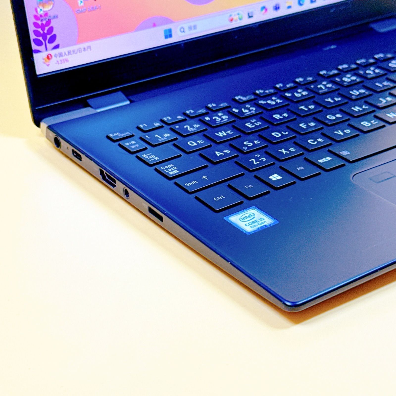 高速起動 第8世代Core i5 Windows11 爆速SSDノートパソコン カメラ付 薄型軽量で持ち運び Office 0c VETTDRUCK_DE