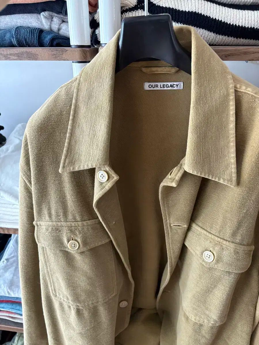 OUR LEGACY イヴニング COACH ジャケット シャツ