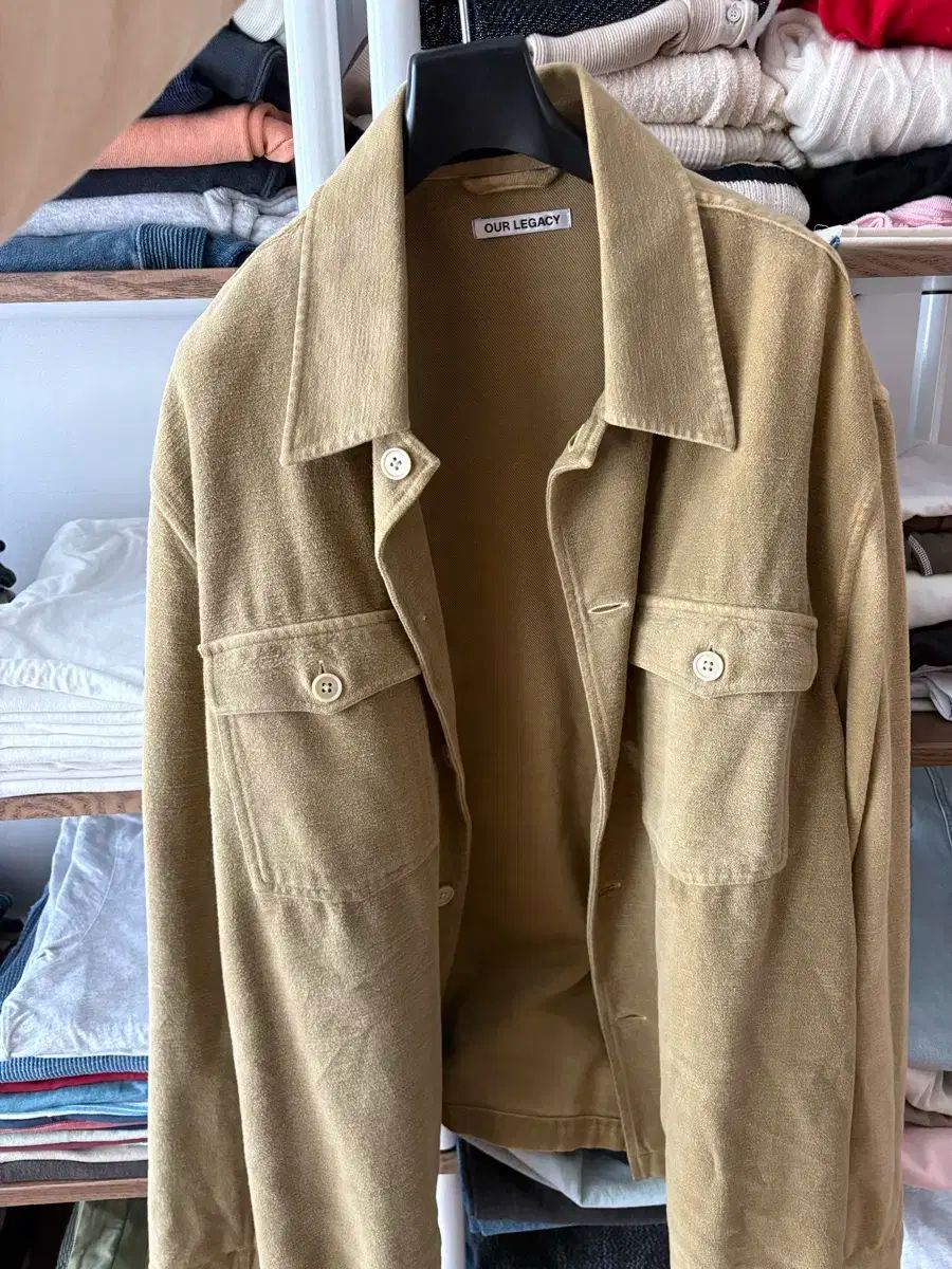 OUR LEGACY イヴニング COACH ジャケット シャツ
