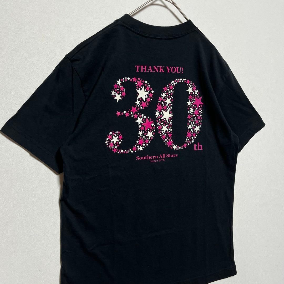 サザンオールスターズ　30周年LIVE Tシャツ XLサイズ サザンオールスターズ 30周年 真夏の大感謝祭 ライブTシャツ ブラック