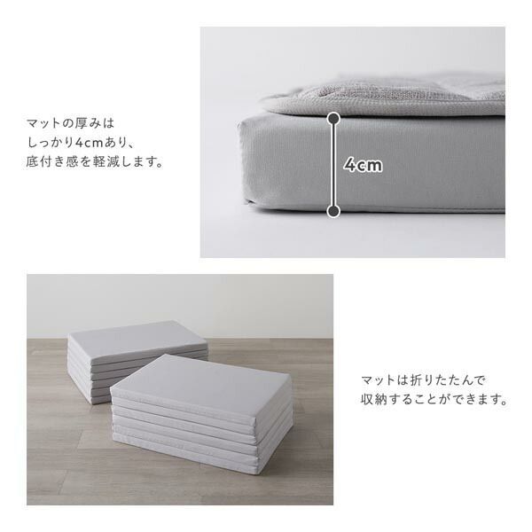 コーナークッション×2 I型クッション×3