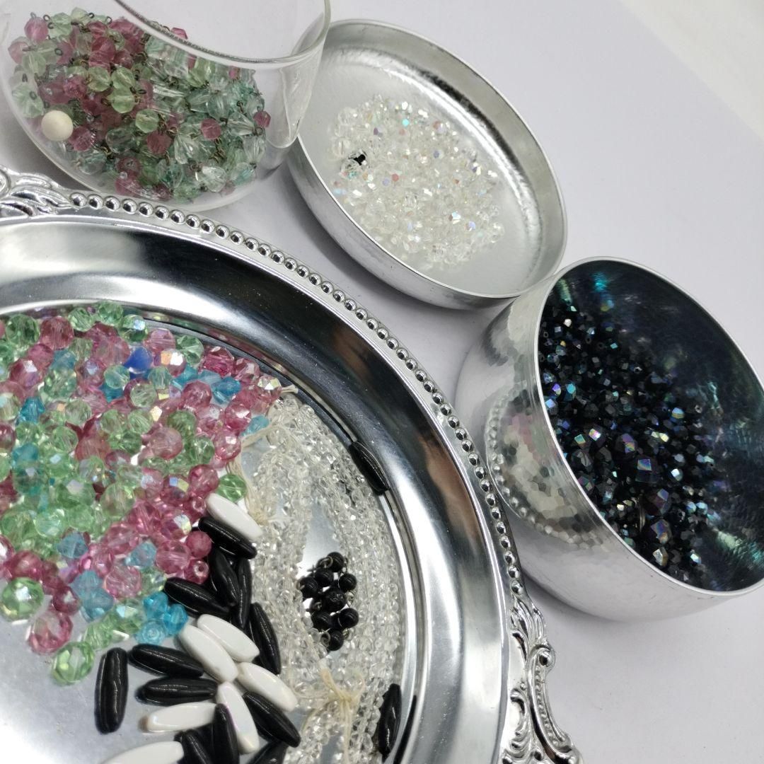 品 スワロフスキーその他 ガラスビーズ レトロ 昭和30年代〜