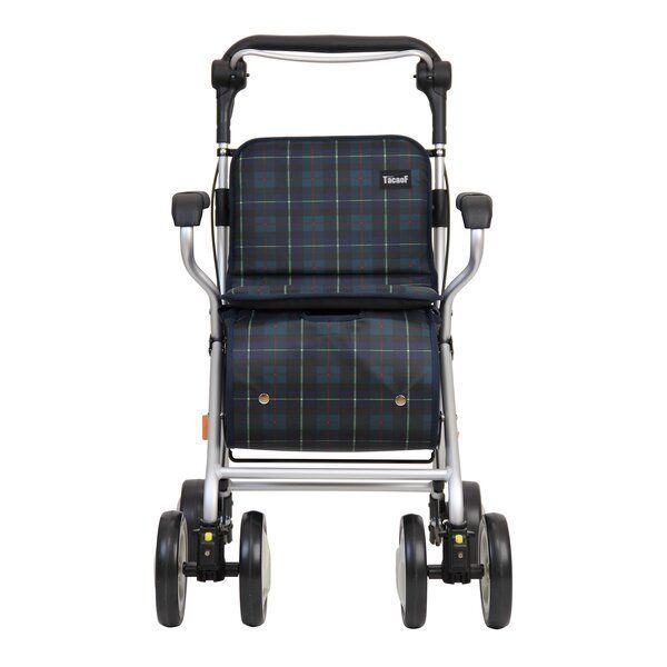 シルバーカー 手押し車 幅広座面 エヴォーク グリーン 〔介護用品 福祉用品〕