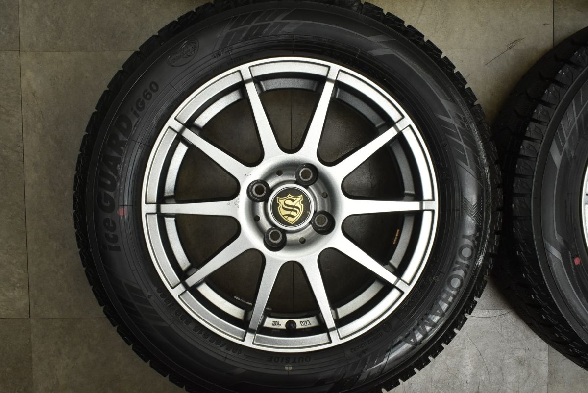 超バリ溝スタッドレス ストレンジャー 15in 5.5J 38 PCD100 ブリヂストン ブリザック IG60 185|65R15 フリード ノート MAZDA2 デミオ