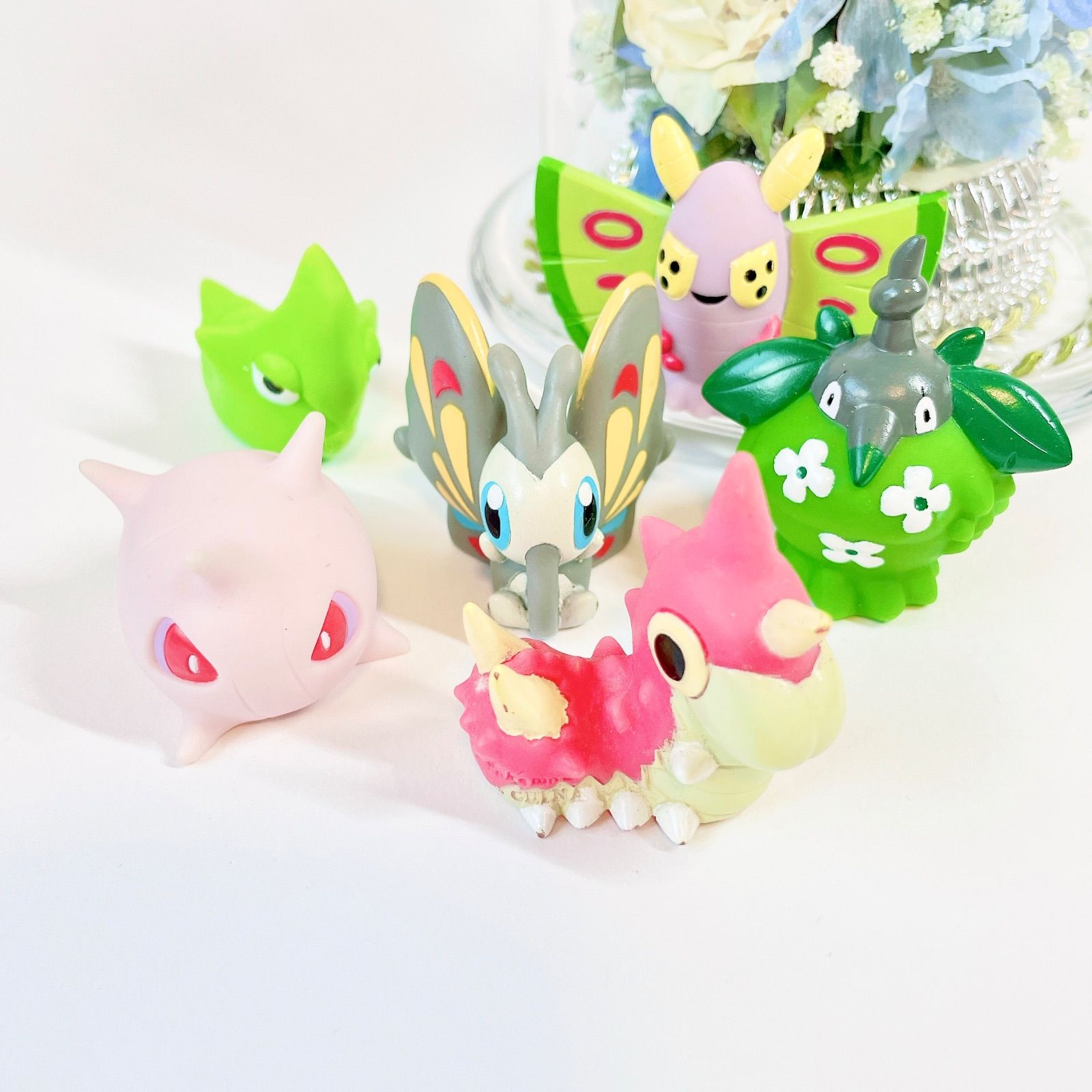 p16 ポケモンキッズ 指人形 6体セット✨アゲハント 虫タイプ まとめ 