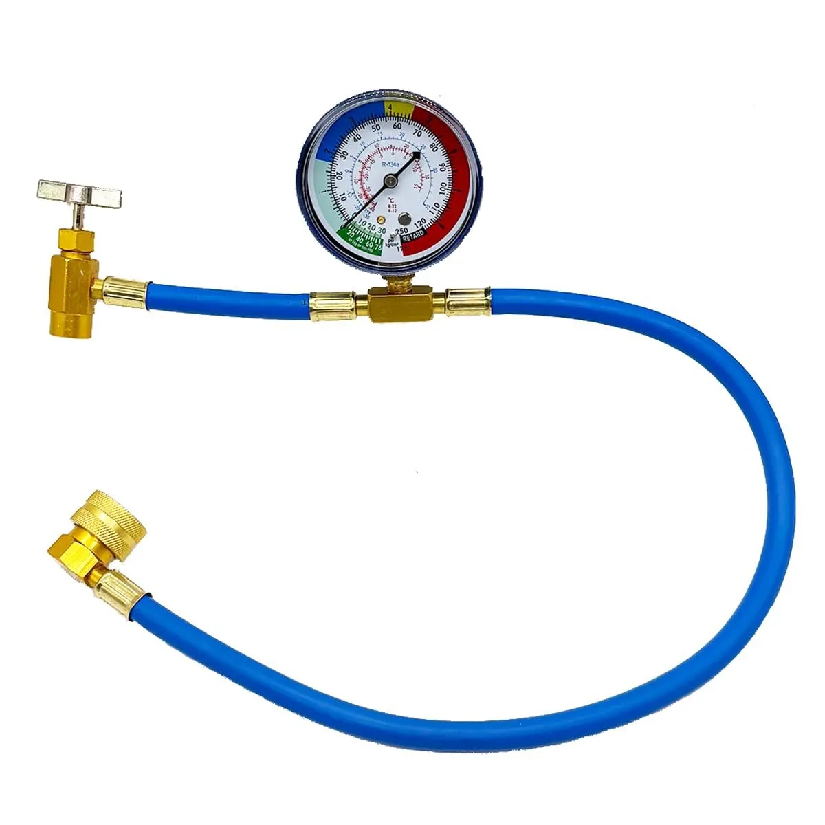 エアコン 工事 汎用 車 電動 エアコンチャージキット エアコンガスチャージキット マニホールドゲージ 対応冷媒 R22 R134a