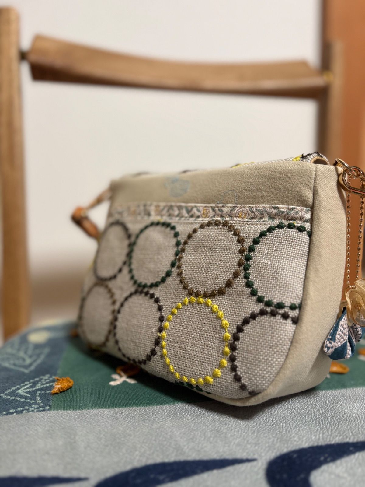 ミナペルホネン◯ハンドメイド◯ミディアムパン 肩ショルダー