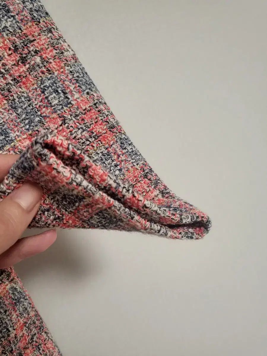 ツイードワンピース