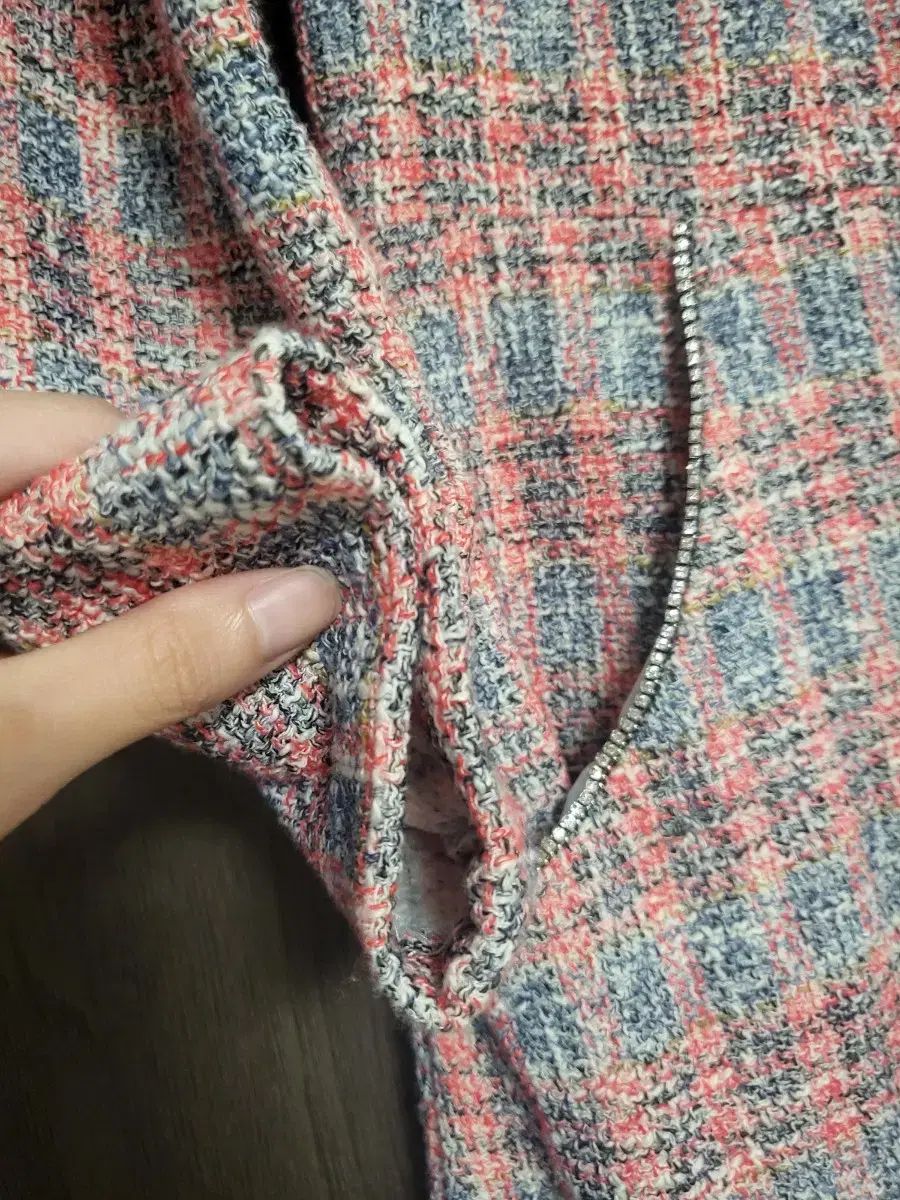 ツイードワンピース 36