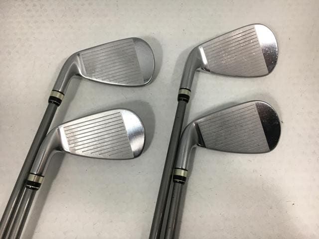 ゴルフクラブ 4本セット プロギア egg 赤エッグ アイアン PC 2017 オリジナルカーボン 7~9.P