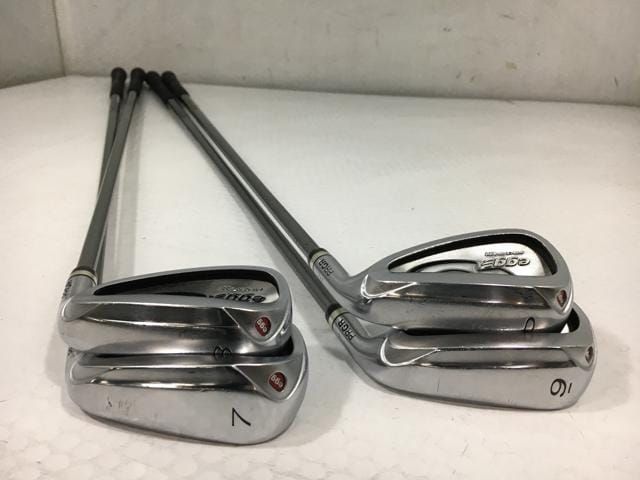 ゴルフクラブ 4本セット プロギア egg 赤エッグ アイアン PC 2017 オリジナルカーボン 7～9.P