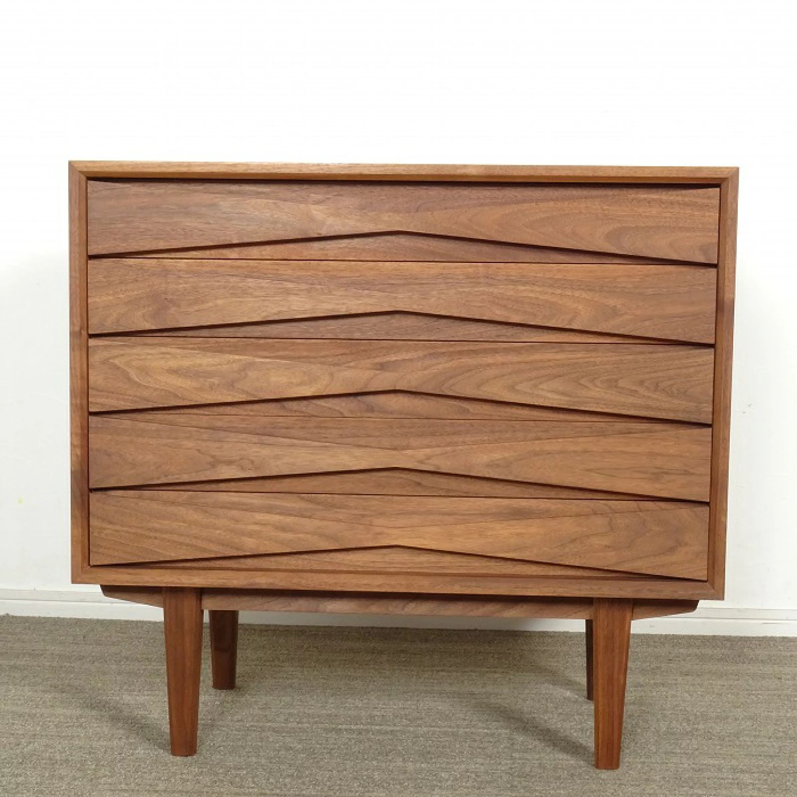 ◾︎SELUNO◾︎ 展示 karf カーフ Slope スロープ チェスト ウォールナット材 20万 v780