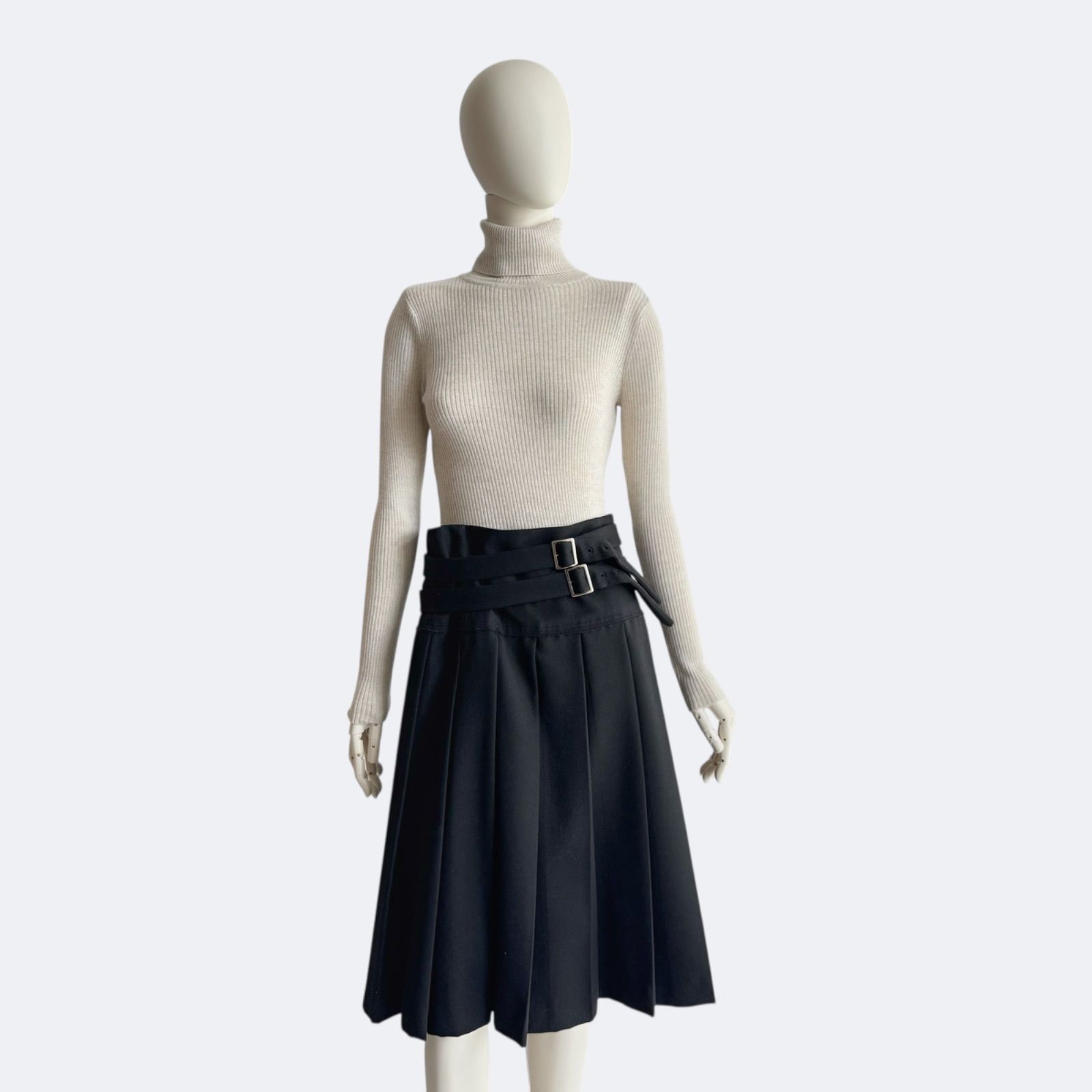 COMME des GARÇONS コムデギャルソン スカート ブラック