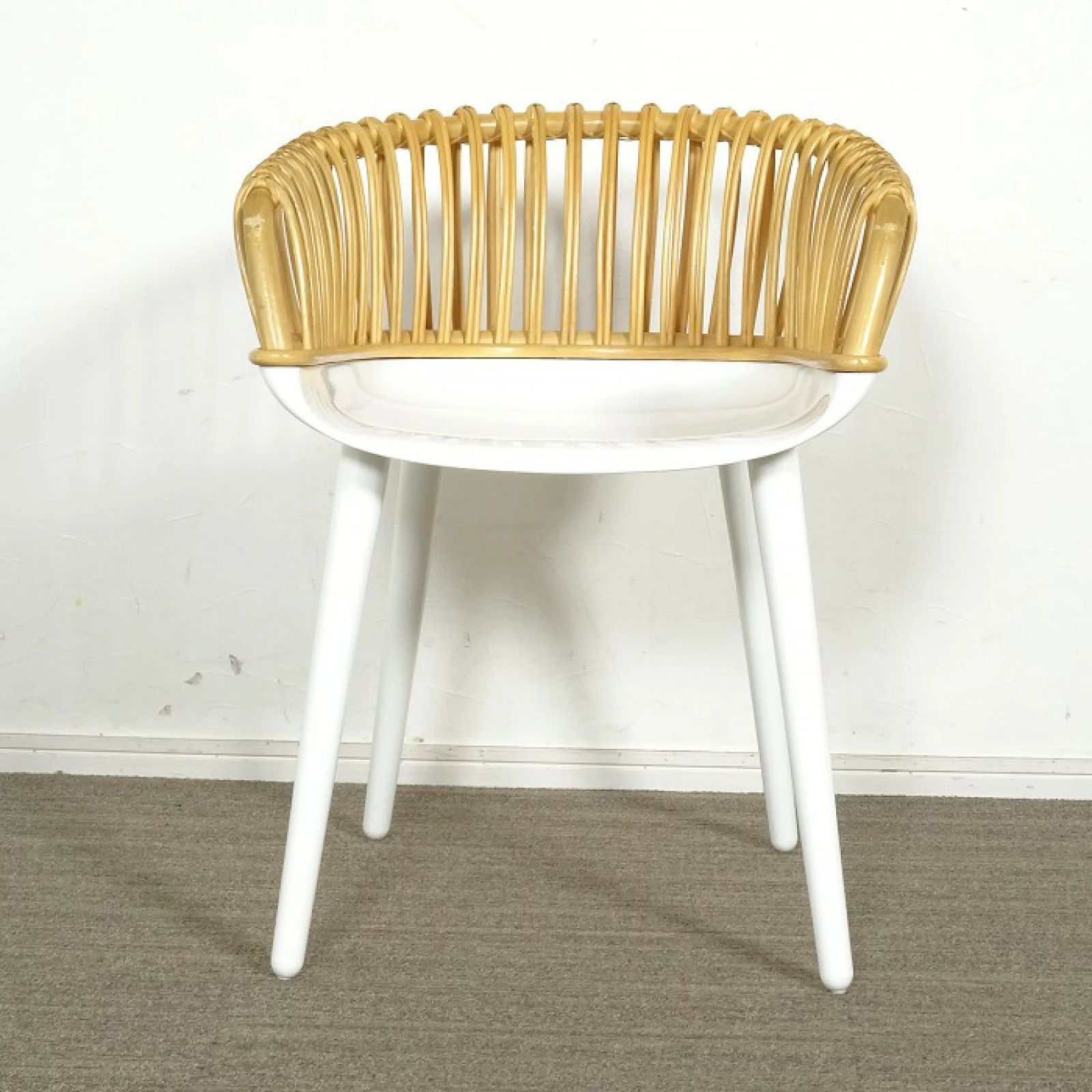 ◾︎SELUNO◾︎ MAGIS マジス CYBORG CLUB サイボーグ クラブ チェア ホワイト-ナチュラル 14万 v782