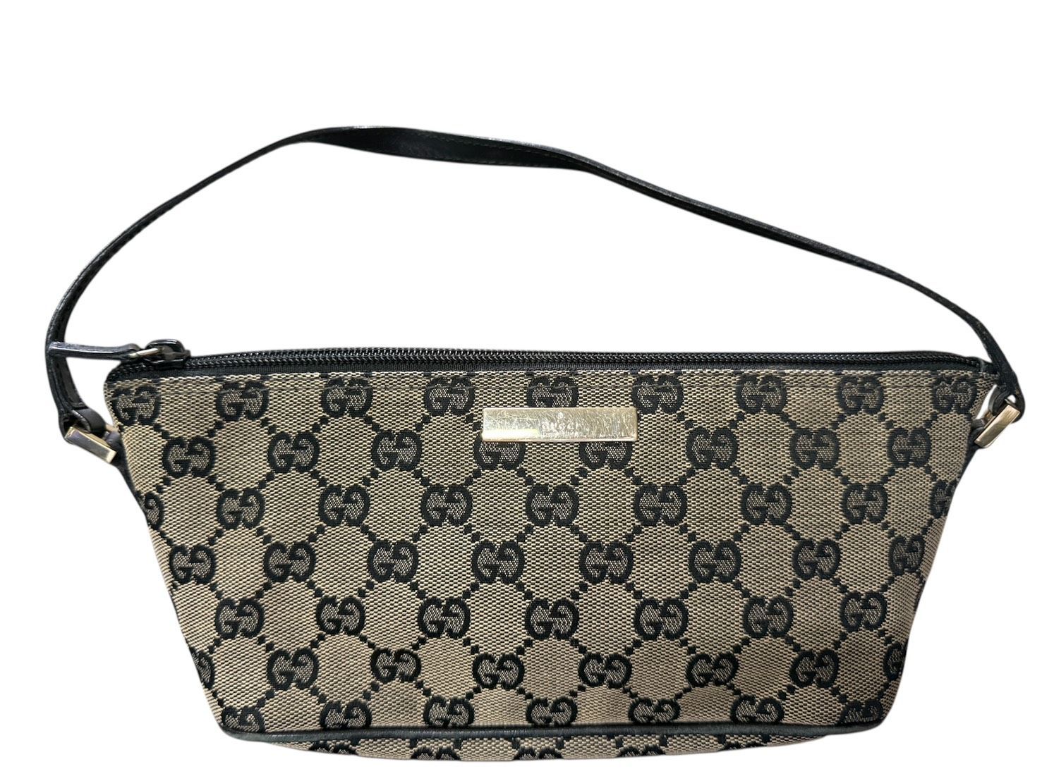 GUCCI グッチ 0391103 ミニ ハンドバッグ アクセサリーポーチ ベージュ