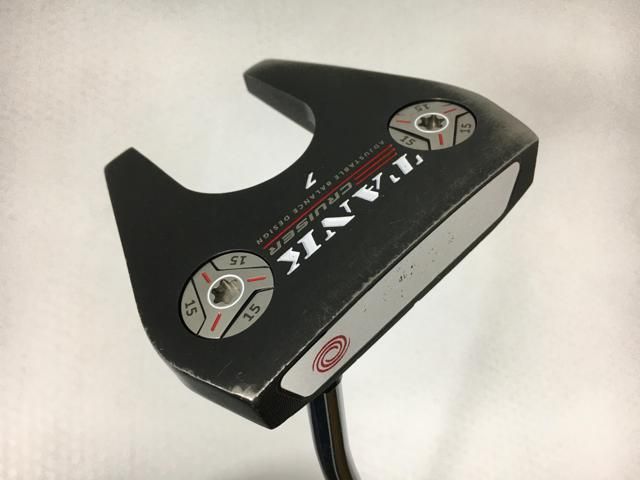 返品OK ゴルフクラブ オデッセイ TANK CRUISER タンククルーザー 7 パター オリジナルスチール パター