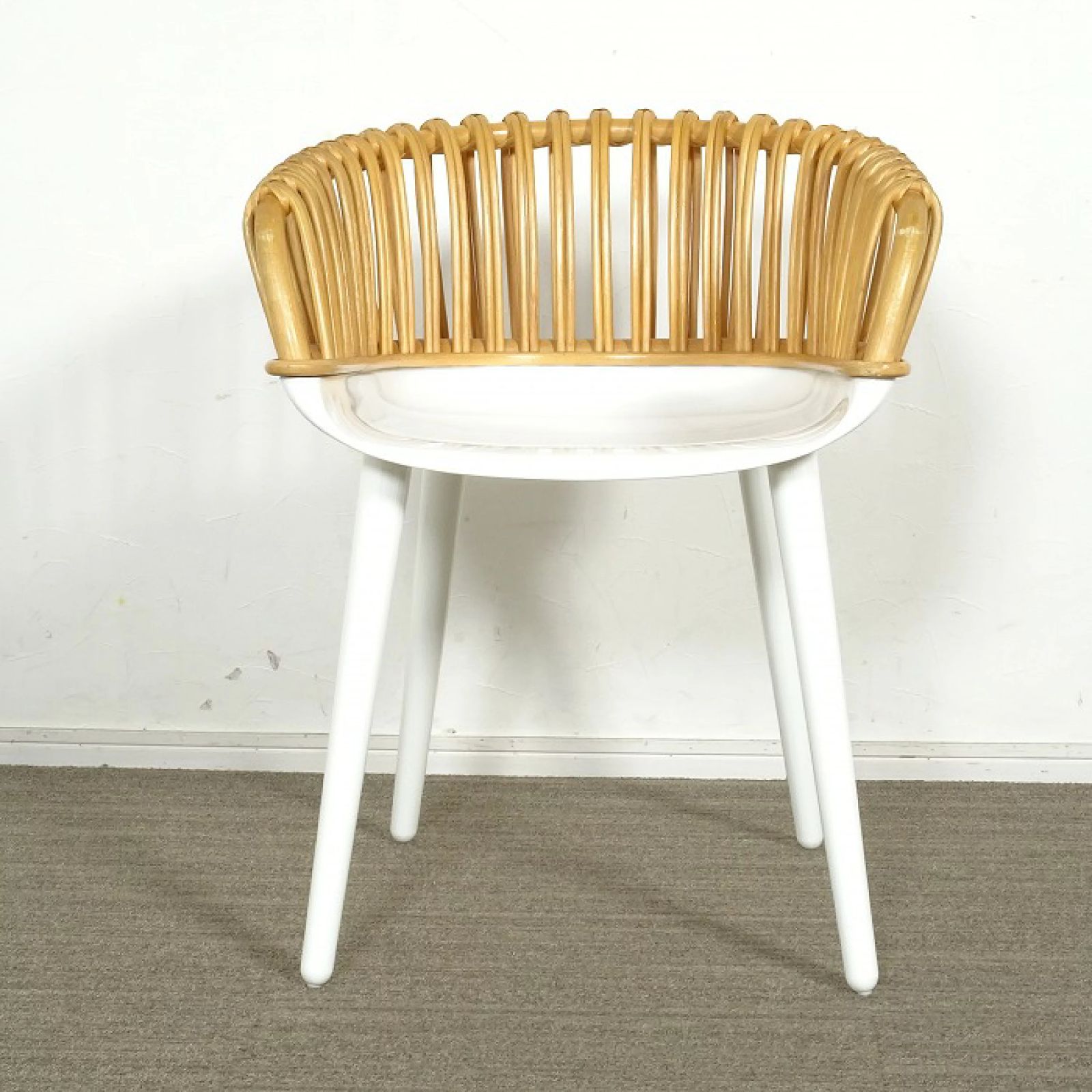 ◾︎SELUNO◾︎ MAGIS マジス CYBORG CLUB サイボーグ クラブ チェア ホワイト-ナチュラル 14万 v783