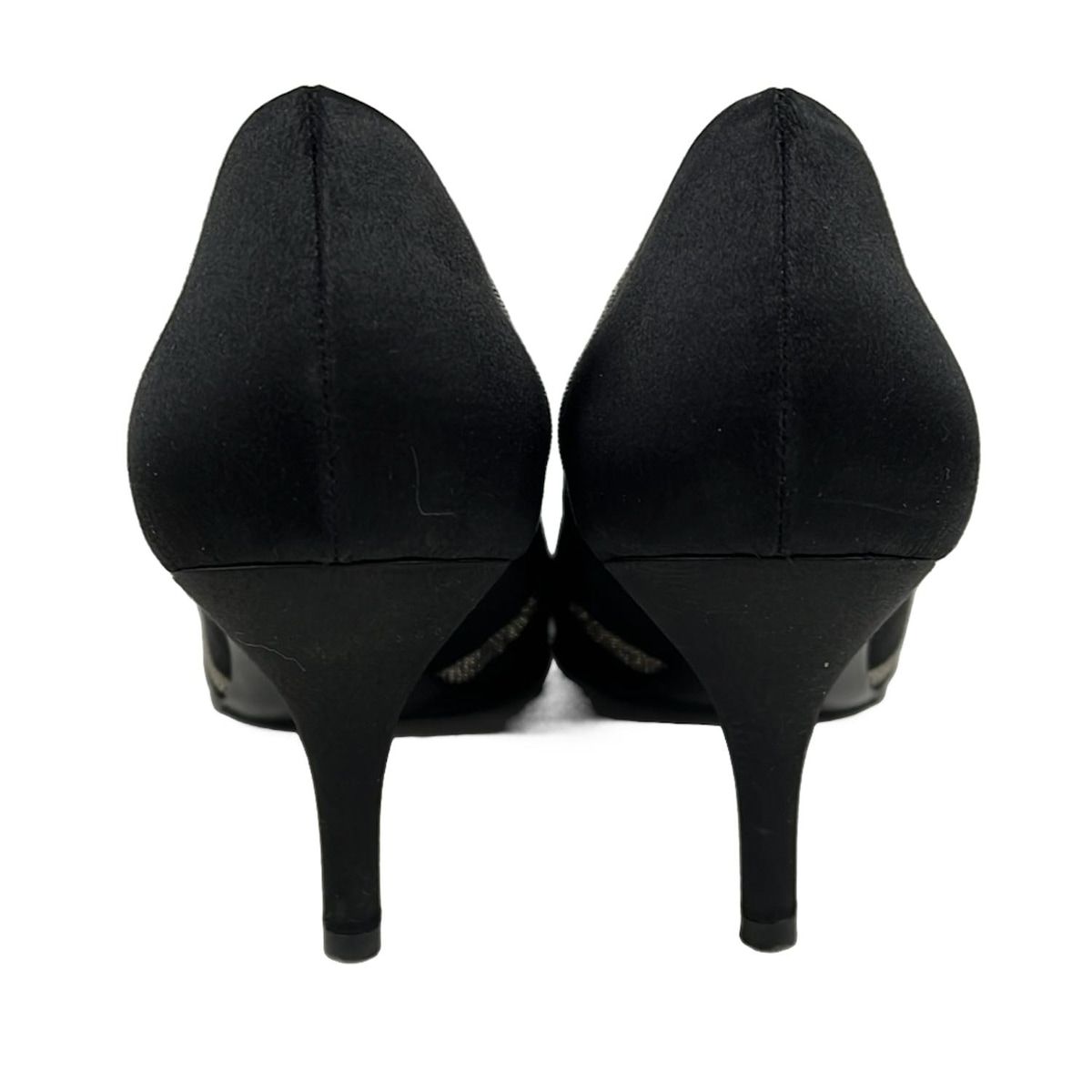 あき様【極美品】Salvatore Ferragamo パンプス ラインストーン あき様【極美品】Salvatore Ferragamo パンプス ラインストーン