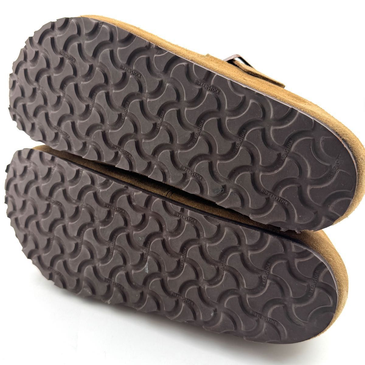 LONDON ビルケンシュトック ボーイズマーケット 別注 スエード ボア LEVE Tea シアリングティー 42 E 27 cm