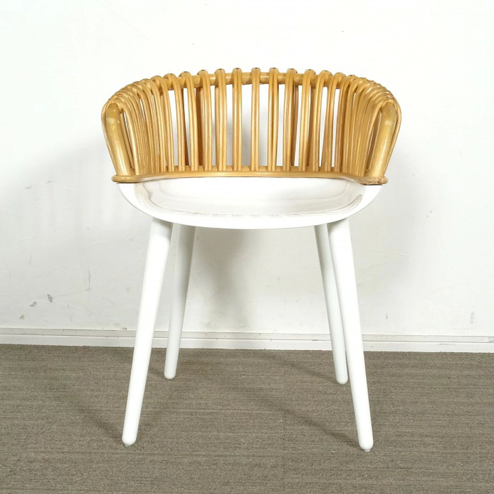 ◾︎SELUNO◾︎ MAGIS マジス CYBORG CLUB サイボーグ クラブ チェア ホワイト-ナチュラル 14万 v784