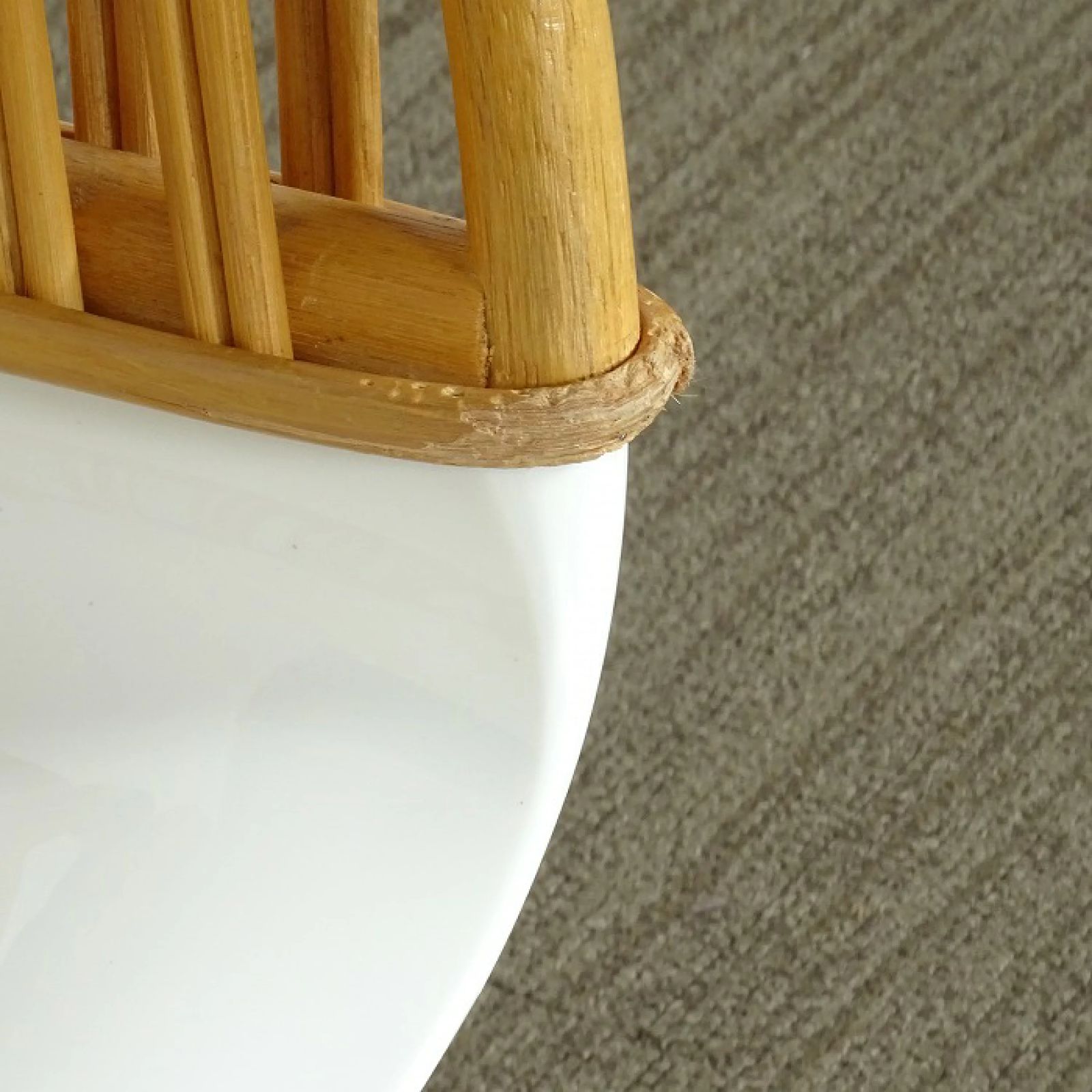 チェア ホワイト-ナチュラル