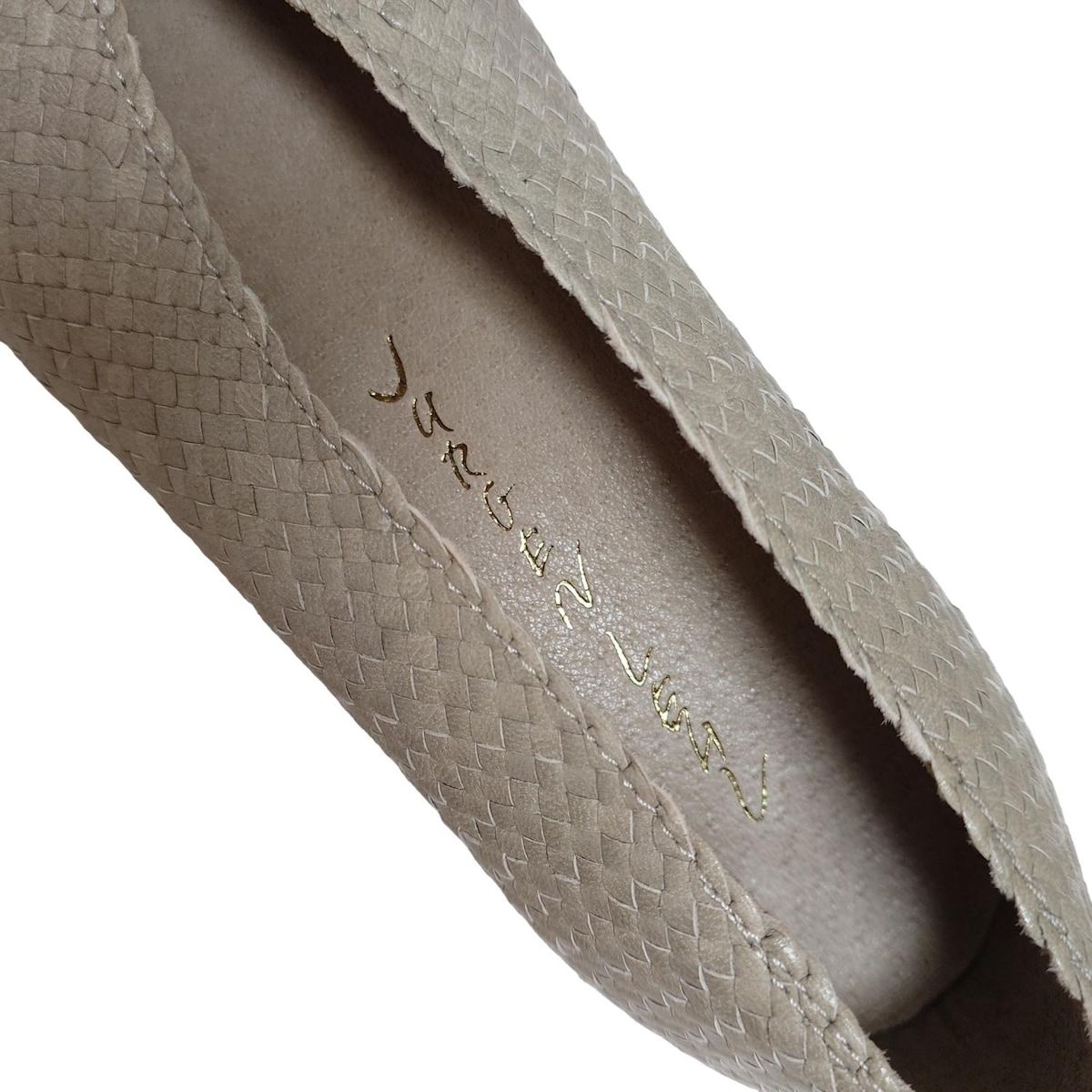 編み込み レザー