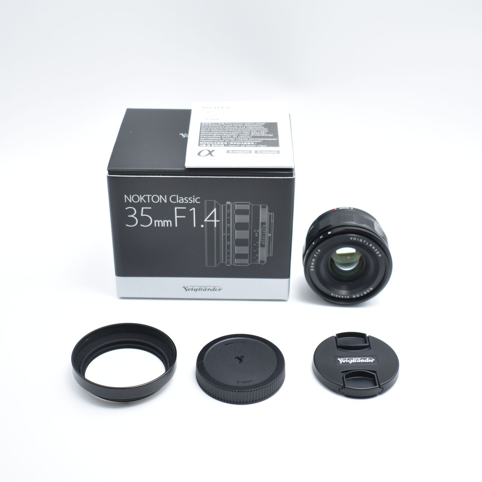 B#10057 フォクトレンダー VoightLander NOKTON Classic 35mm F1.4 E