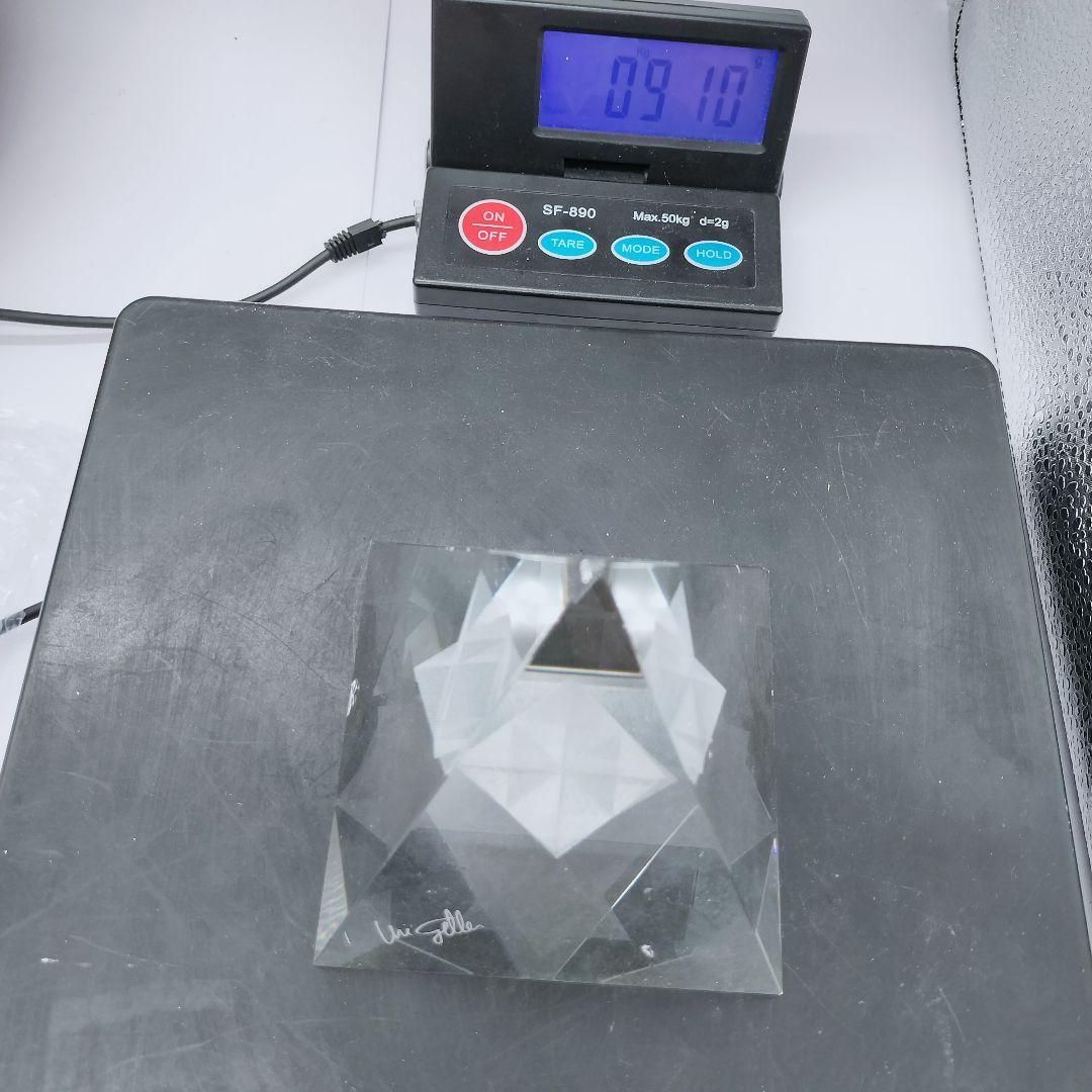 ユリゲラー監修 ピラミッド クリスタルガラス 神秘 パワーアイテム