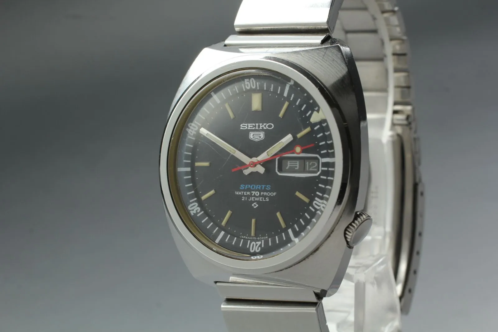 セイコー 5スポーツ 6119-6020 1968年5月製ビンテージ 稼働品 2026年最新