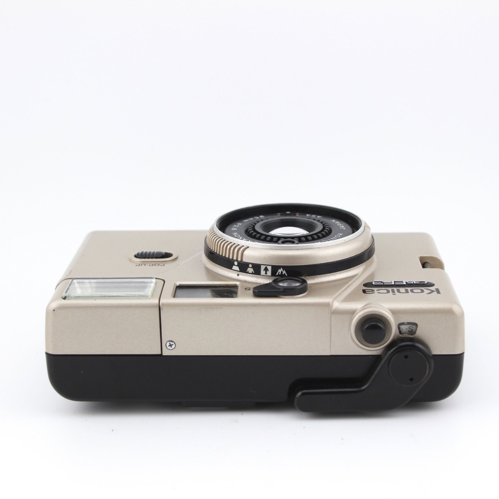  Konica C 35 EF 3 ゴールド コンパクト フィルムカメラ 実写済み コンパクトカメラ(フィルム) フィルムカメラ