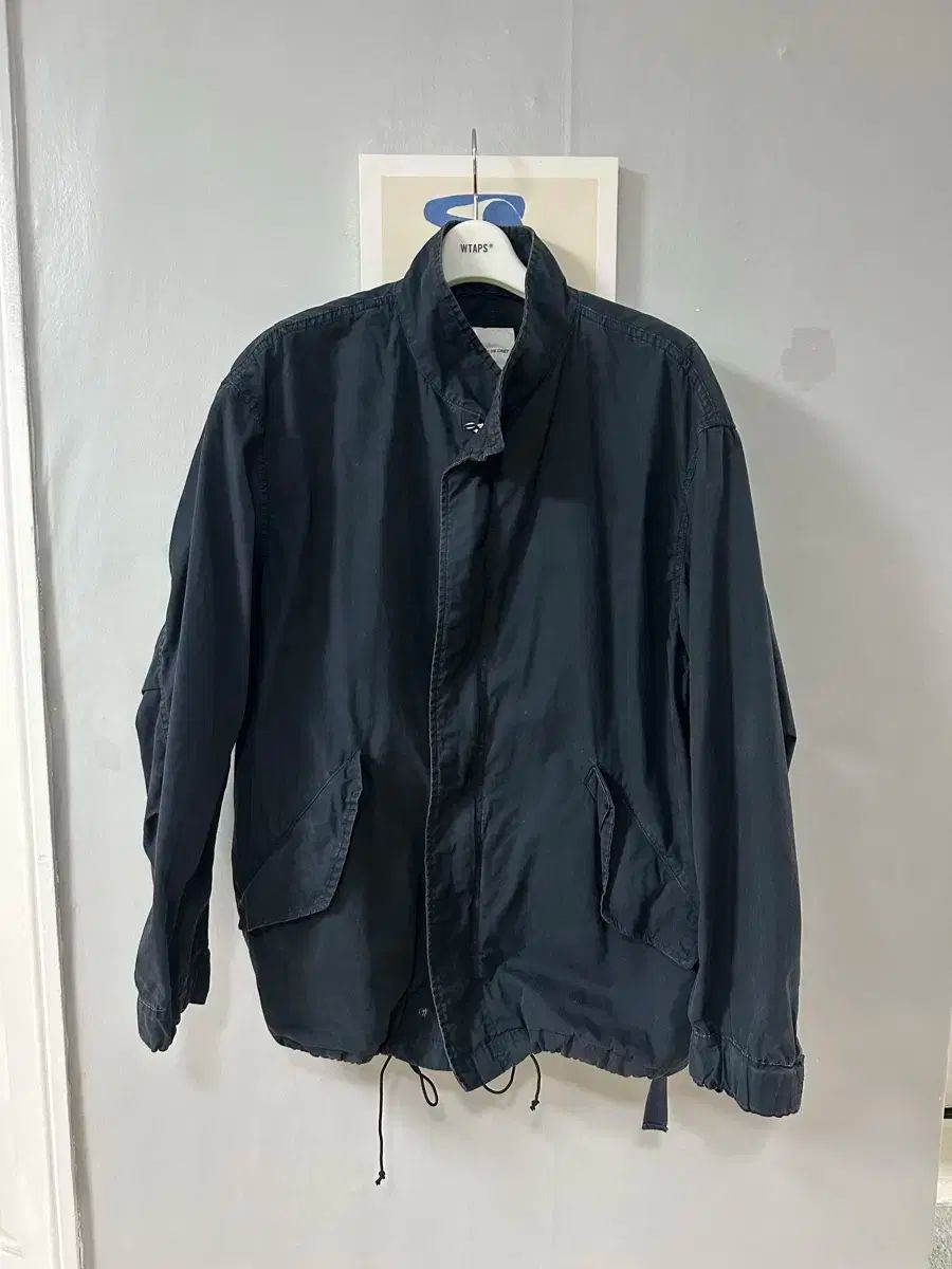 SAGE DE CRET サージュデクレ ウェザー フィールド ジャケット ネイビー m