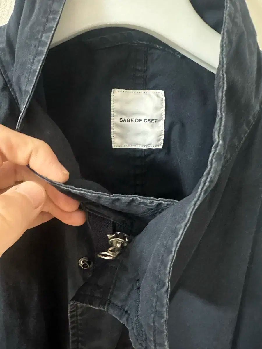 SAGE DE CRET サージュデクレ ウェザー フィールド ジャケット ネイビー m