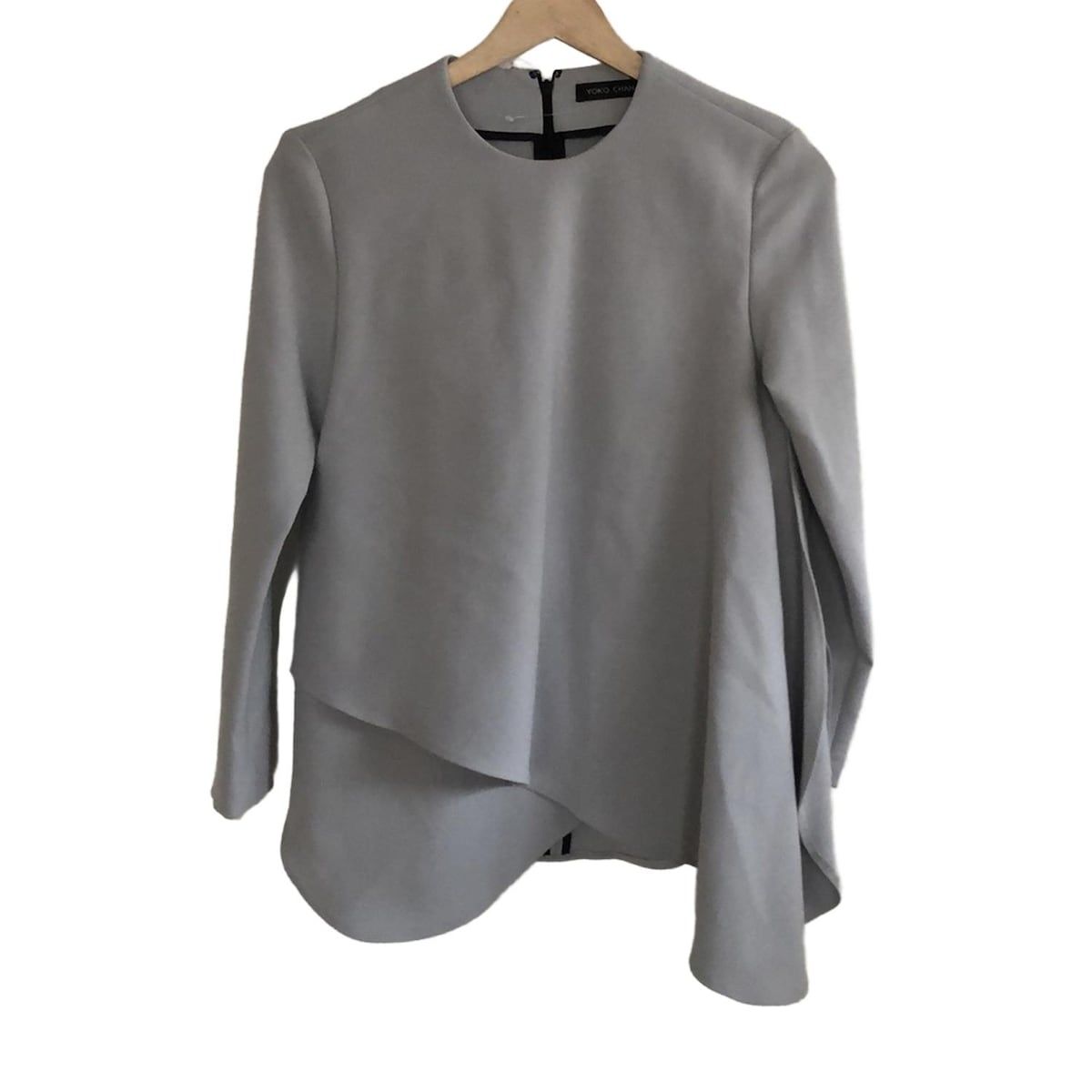 YOKO CHAN ヨーコ チャン チュニック サイズ36 S レディース - グレー クルーネック|長袖
