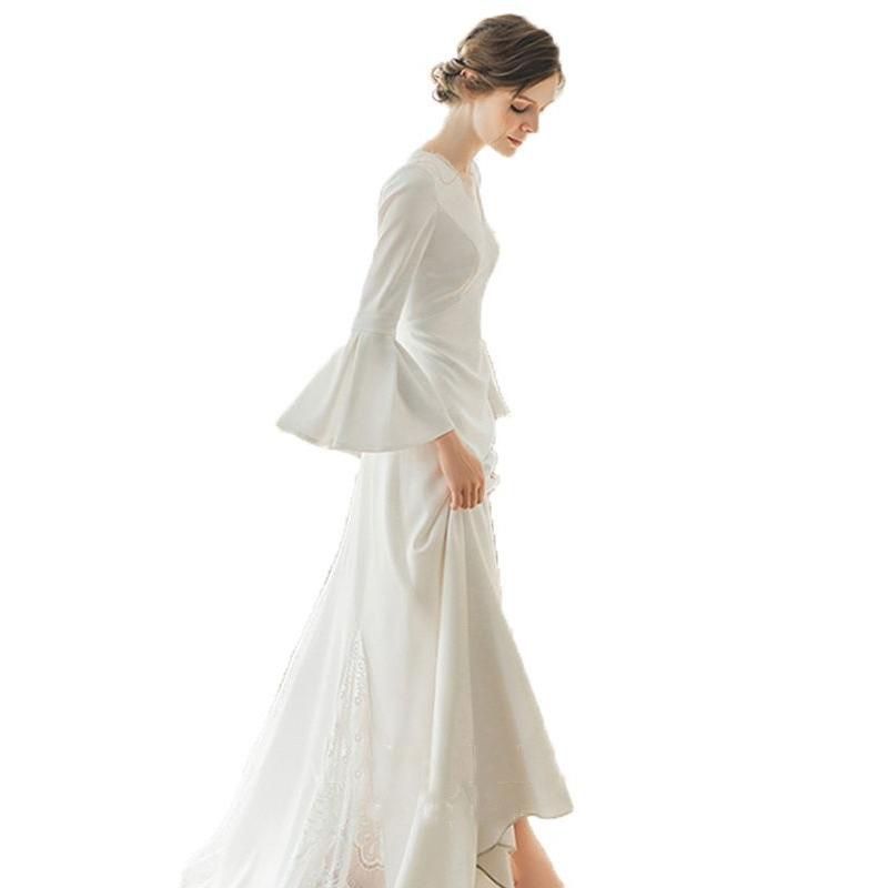 袖ありフ 袖がクラシカルな美しさを演出!