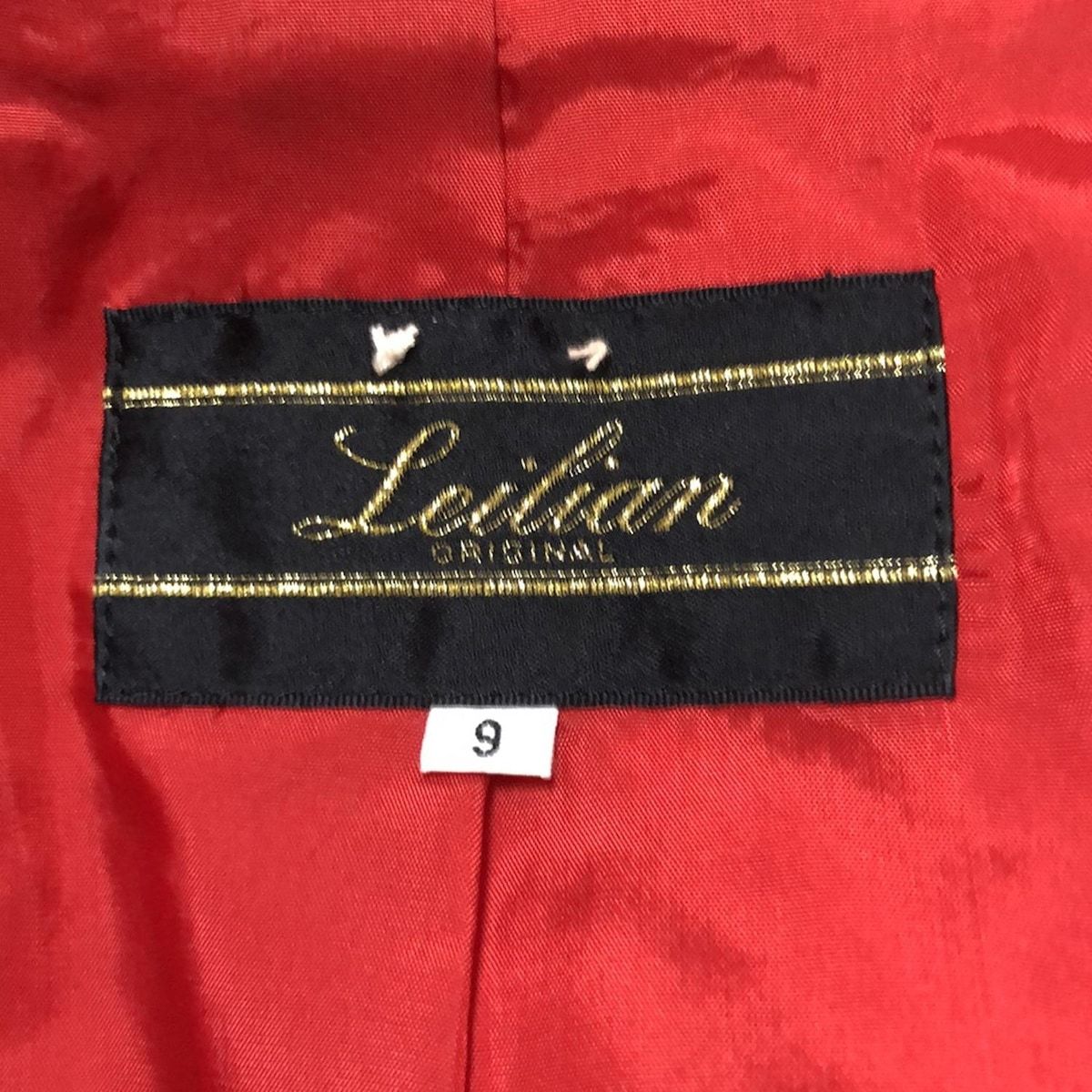 Leilian レリアン コート サイズ9 M レディース - レッド 長袖 春 秋 GULLKHAN_COM