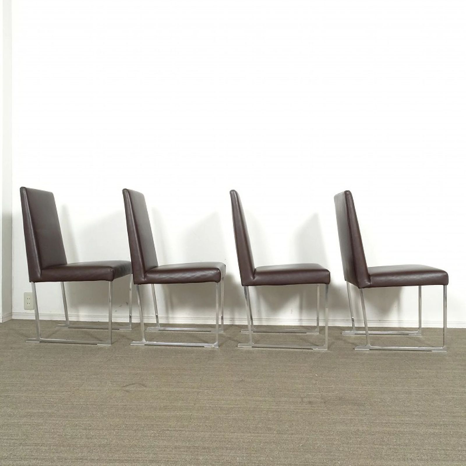 アームレスチェア 4脚セット