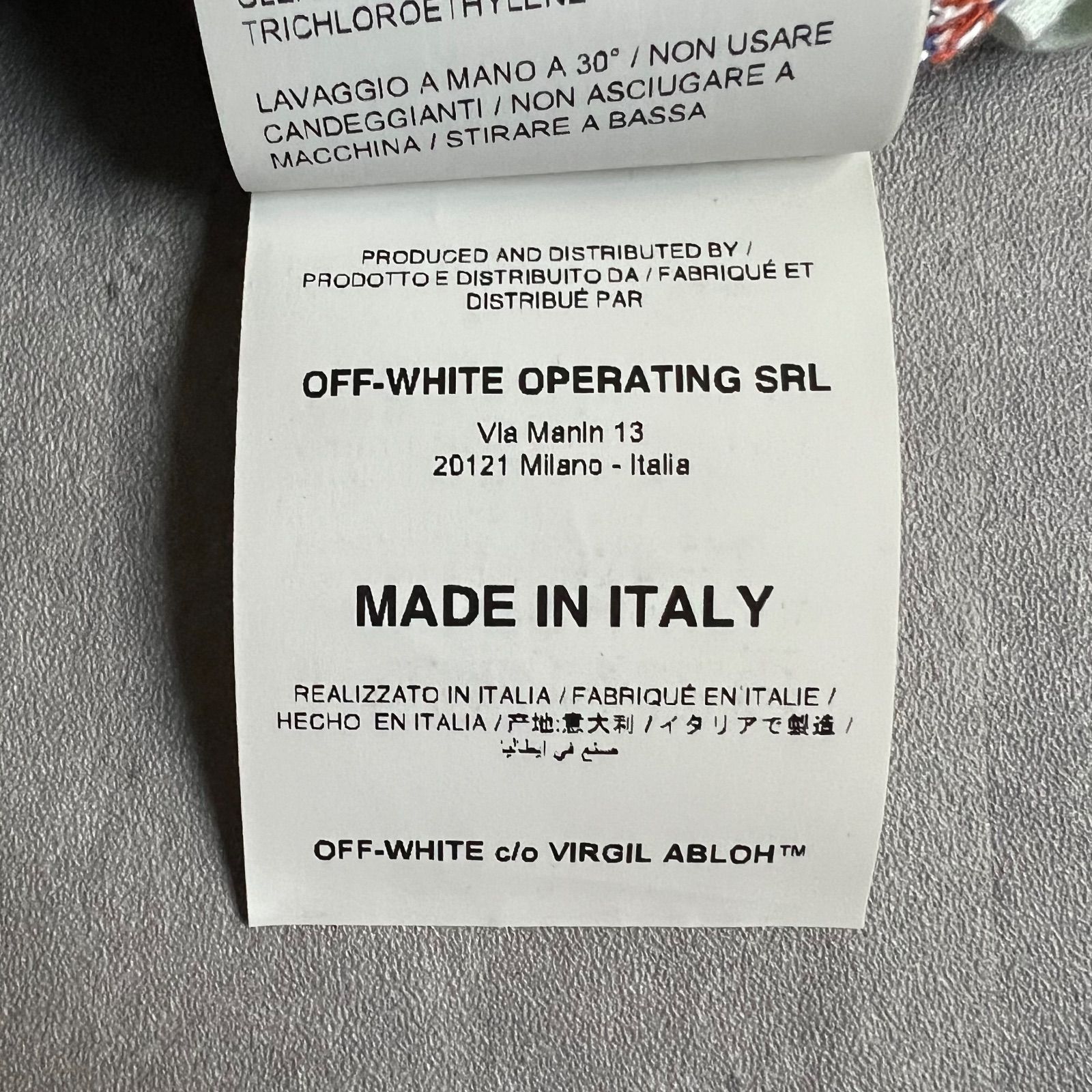 Off-White オフホワイト ARROWS SCARF スカーフ マフラー オレンジ