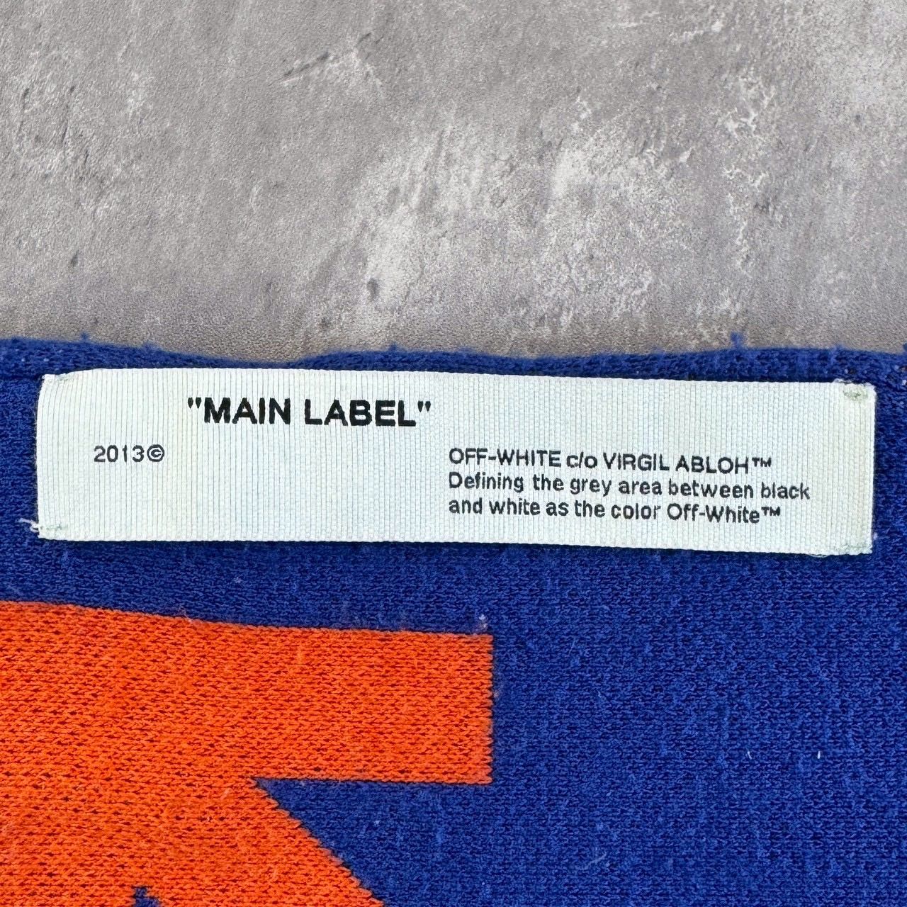 Off-White オフホワイト ARROWS SCARF スカーフ マフラー オレンジ