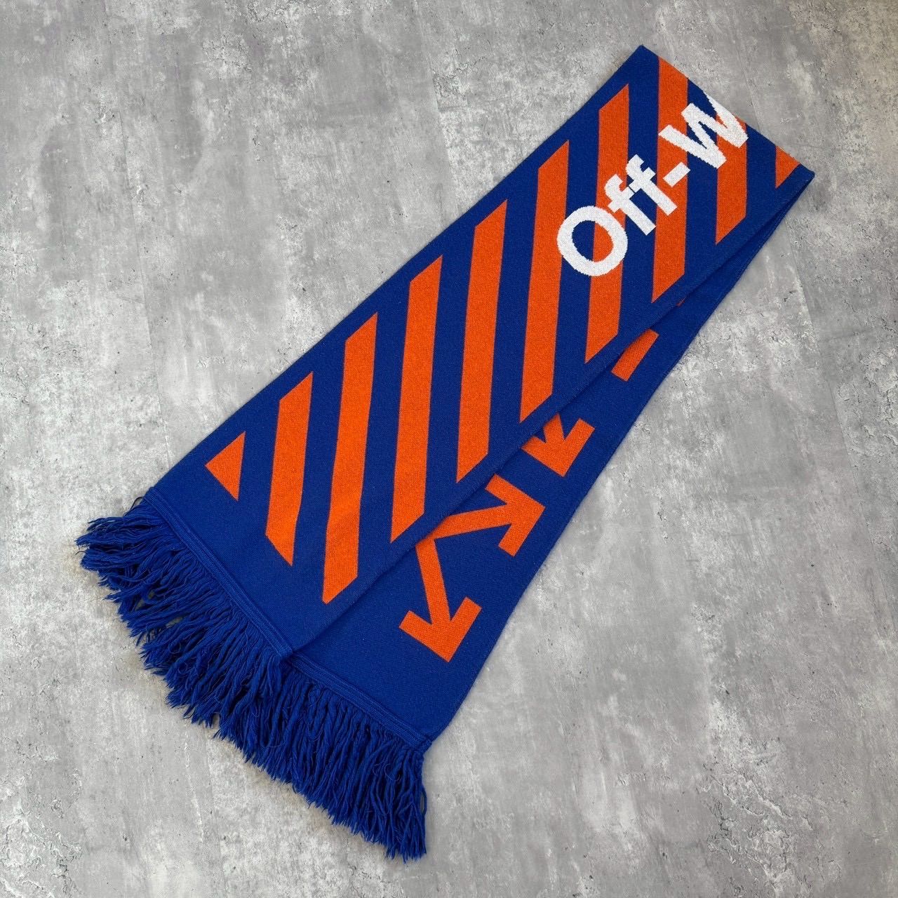 Off-White オフホワイト ARROWS SCARF スカーフ マフラー オレンジ