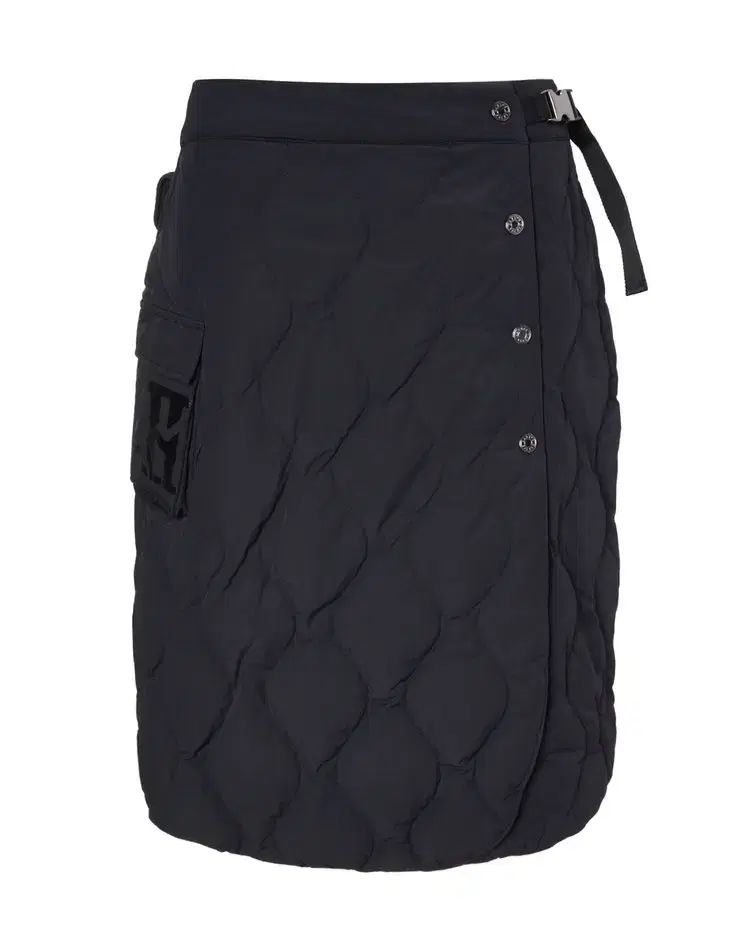 HAZZYS へジス ゴルフ ダウン ラップ スカート ブラック