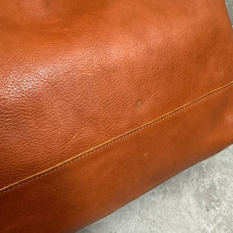 IL BISONTE イルビゾンテ レザー トートバッグ ヌメ革 A4対応 ブラウン