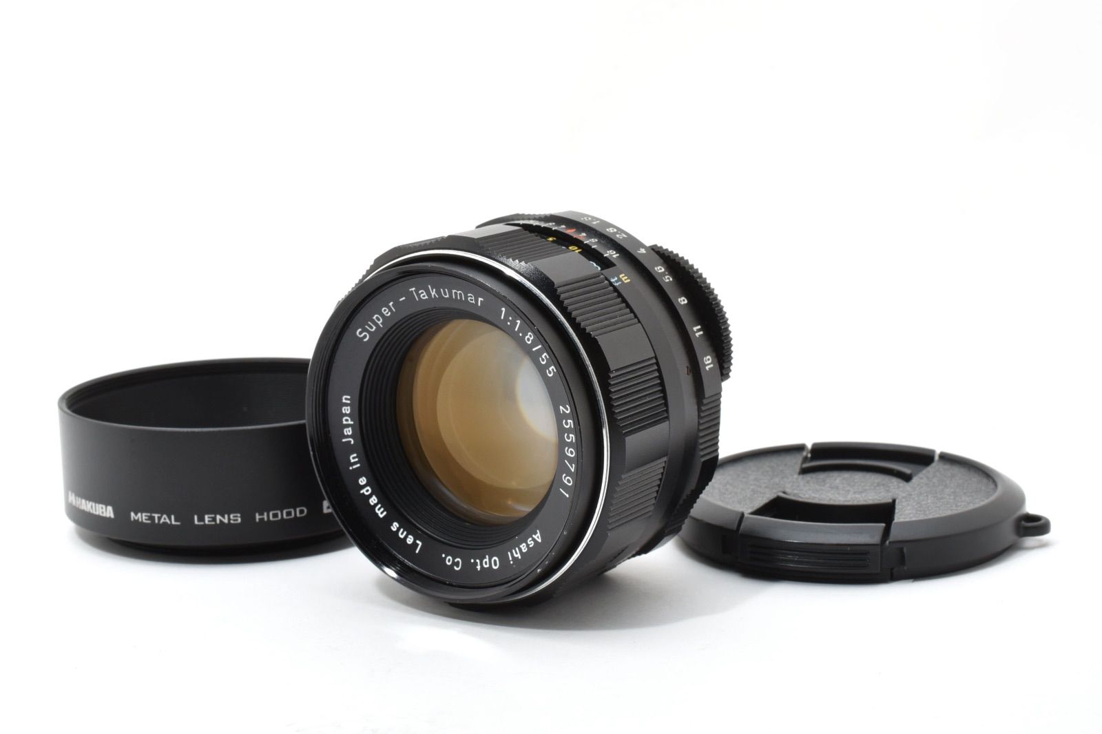 【美品】ペンタックス Super-Takumar 55mm F1.8 後期アトム 美品】ペンタックス Super-Takumar 55mm F1.8 後期アトム 美品